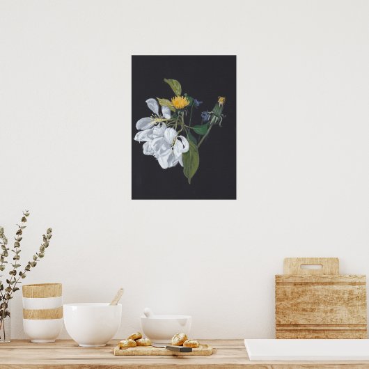 春ブーケ ポスター (キッチン)