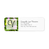 春ブーケ ラベル (正面)