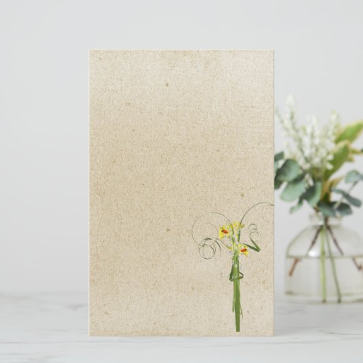 春ブーケ 便箋 (スタンド正面)