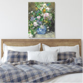 春ブーケ、1866年ピエール=オーギュスト・ルノアール キャンバスプリント (インサイチュ (寝室))