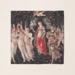 春プリマヴェラサンドロボッティチェリルネッサンス スカーフ<br><div class="desc">春（プリマベラ） Sandro Botticelli,  1480s</div>
