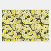 春プリムローズ ラッピングペーパーシート (正面3)