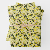 春プリムローズ ラッピングペーパーシート (インサイチュ)