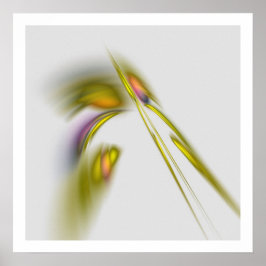 春プリント ポスター