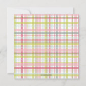 春プレイドストライプスクエア招待状 招待状 (裏面)