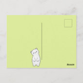 春ベア ポストカード (裏面)