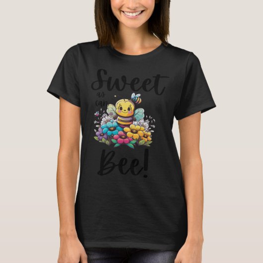 春ベビーシャワーテーマスイートアスカイ Tシャツ (正面)