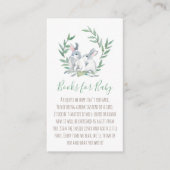 春ベビー招待状収納用バニー帳 エンクロージャーカード (正面)