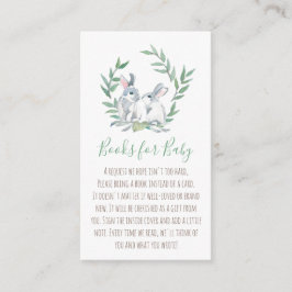 春ベビー招待状収納用バニー帳 エンクロージャーカード