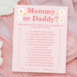 春ベビー開花の赤ちゃんシャワー推測誰のゲーム