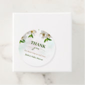 春ベビー開花ベビーシャワーありがとう フェイバータグ (インサイチュ)