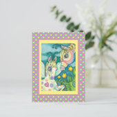 春ベビー、新着妖精フィリー馬ファンタジー シーズンポストカード (スタンド正面)