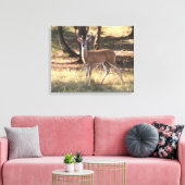 春ベルベット帆布 キャンバスプリント (インサイチュ (リビング))