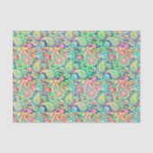 春ペイズリー 薄葉紙 (正面)