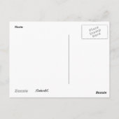 春ホスタ葉書 ポストカード (裏面)