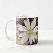 春ホワイトフラワーフォトマグカップ コーヒーマグカップ (左)