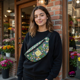 春ボタニカルモノグラム ファニーパック