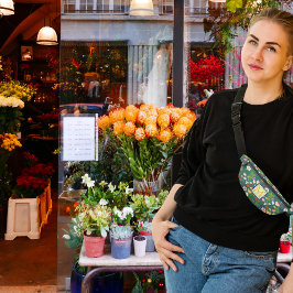 春ボタニカルモノグラム ファニーパック