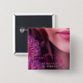 春ボタンの裏切り 缶バッジ (正面&裏面)