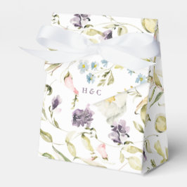 春ボホワイルドフラワーパンパ結婚ス フェイバーボックス