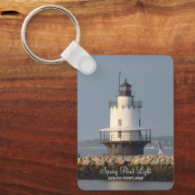 春ポイントサウスポートランドメインライトハウス