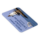 春ポイントレッジライトハウスフォトマグネット マグネット (右側)