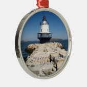 春ポイント棚の灯台 メタルオーナメント (右)