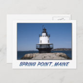 春ポイント、メイン ポストカード (正面/裏面)