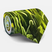 春ポピズメドウアンドマウンテンランドスケープ ネクタイ (ロール)