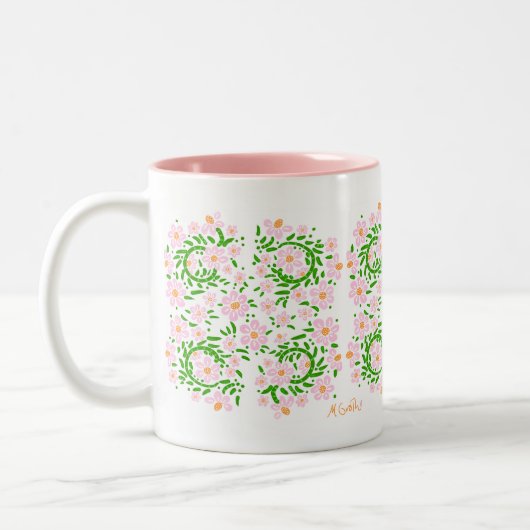 春マググ ツートーンマグカップ (左)