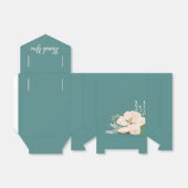 春マグノリアフラワーブーケ感謝していック フェイバーボックス (折り畳みなし)