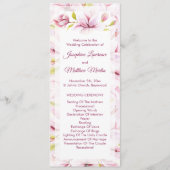 春マグノリア結婚スフローラ式 プログラム (正面)