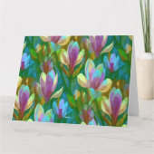 春マグノリア カード (裏面)