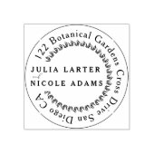 春マスタードイエローパープルメドウフラワー結婚ズ ラバースタンプ (インプリント)