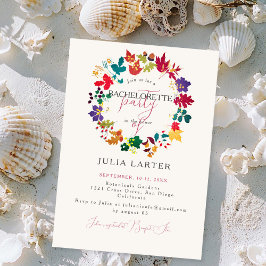 春マスタードパープルメドウバチェロレッテ 招待状