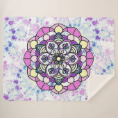 春マンダラシェルパブランケット シェルパブランケット (正面(横))