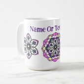 春マンダラムグ コーヒーマグカップ (正面左)