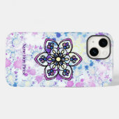 春マンダラiPhone / iPadケース Case-Mate iPhoneケース (裏面 (横))