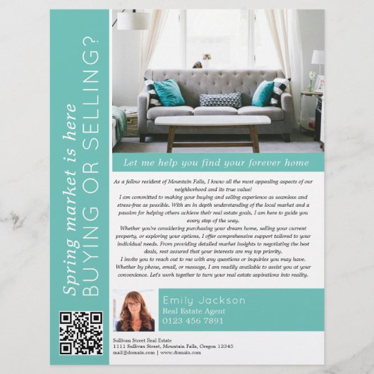 春マーケットイズヒー実在トエステートマーケティング チラシ (正面)