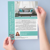 春マーケットイズヒー実在トエステートマーケティング チラシ (手)