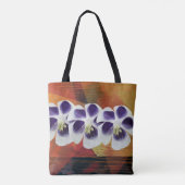 春ムード幾何学デザイントートバッグ トートバッグ (裏面)