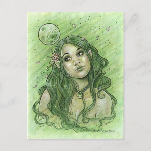 春ムーンポストカード ポストカード (正面)