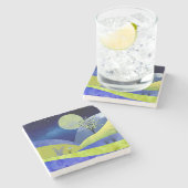 春ムーンライズ ストーンコースター (横)