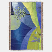 春ムーンライズ スローブランケット (正面縦)