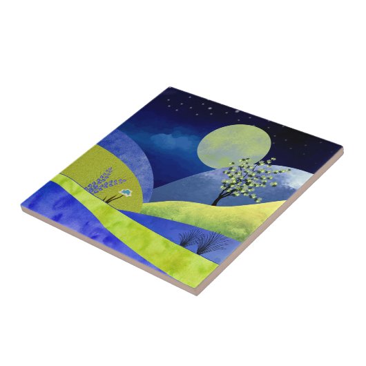 春ムーンライズ タイル (側面)