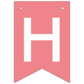 春メッセージパステルレインボーハッピーイースター バンティングフラッグ (第2の旗)