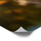 春メドウフラワーウォールアート ポスター (角)