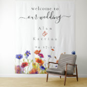 春メドウワイルドフラワータペストリー タペストリー (インサイチュ)