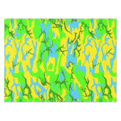 春メドウ迷彩柄 テーブルクロス (正面(横))