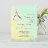 春メドードラゴンフライ結婚のリハーサルディナー 招待状 (スタンド正面)